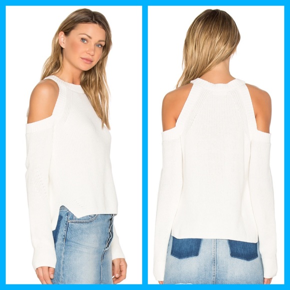rag and bone cold shoulder sweater